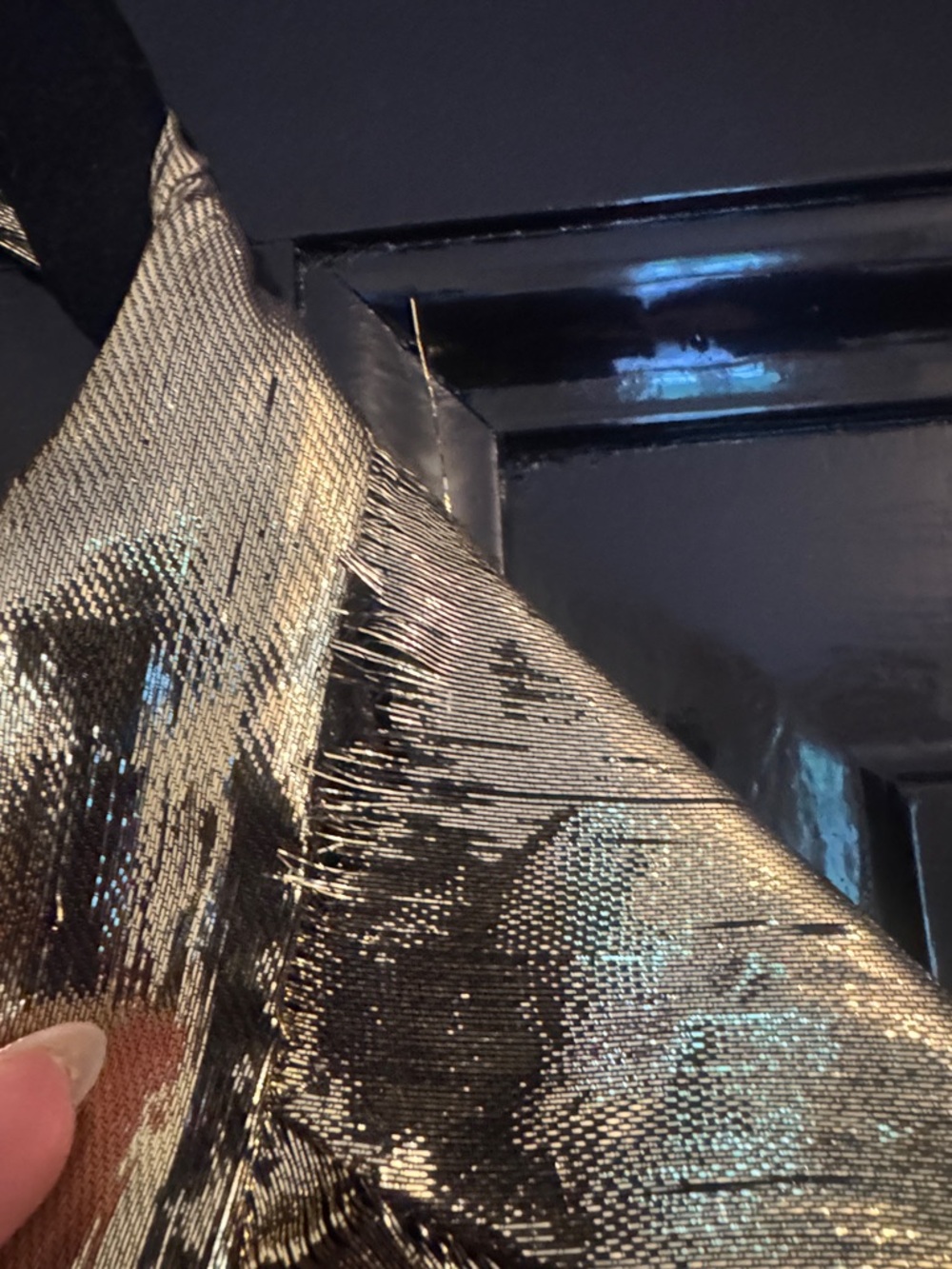 cult gaia Gold Metallic Maxi Dress - Picture 3 of 5